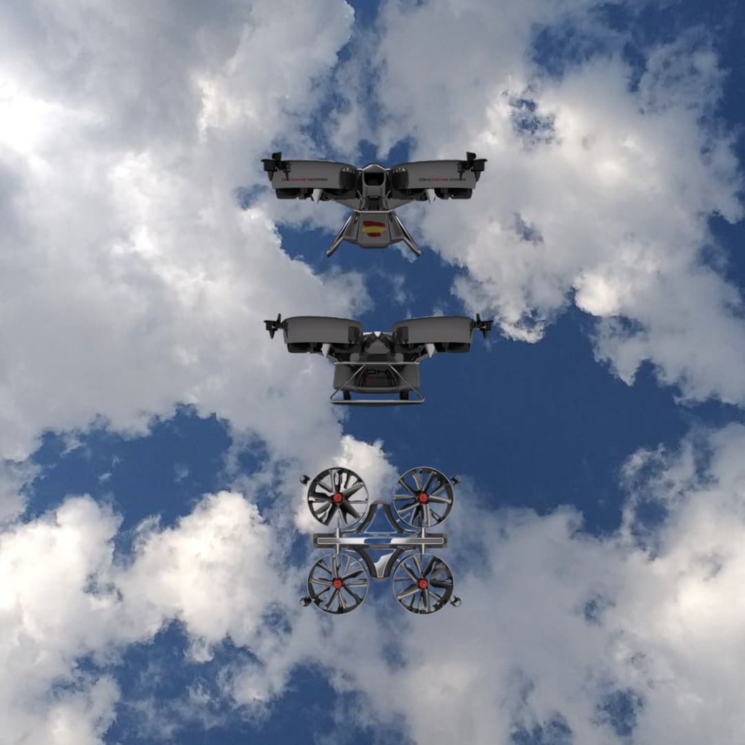 Drones en Madrid