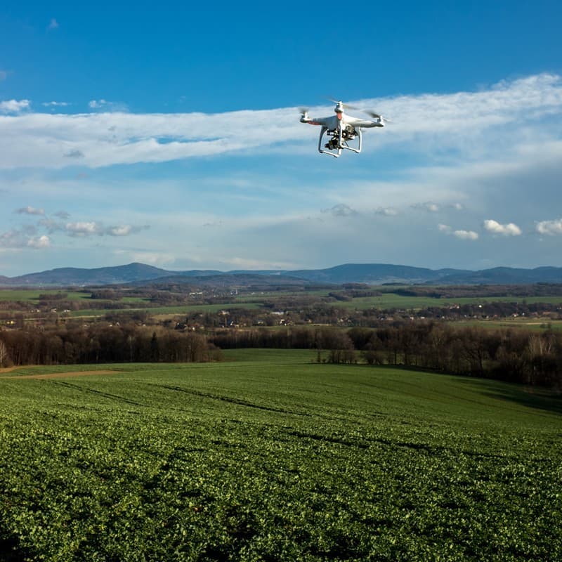 Dron en España